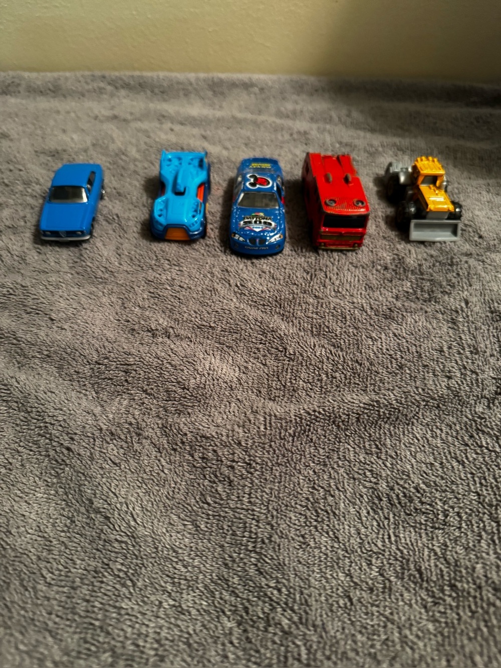 Hot Wheels Kids Toy Cars - Blue, Red, Yellow Set